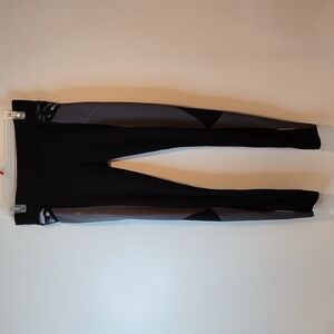 Athleta Leggings Stretch Pants Running Work Out Women's Size Small Black/Gray